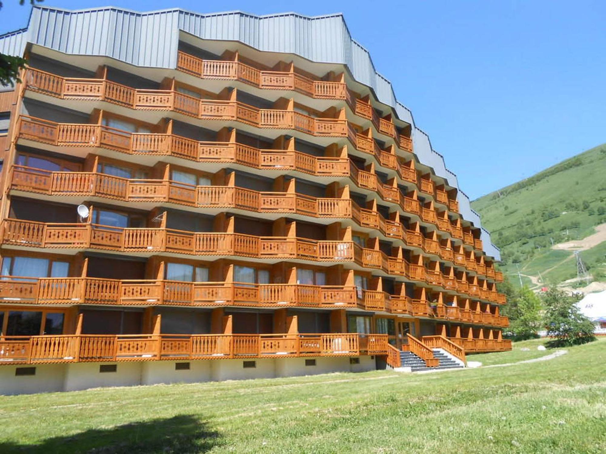 Appartement Les Deux Alpes, 1 pièce, 2 personnes - FR-1-516-134 Extérieur photo